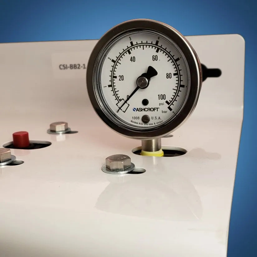 2-stage filter housing gauge