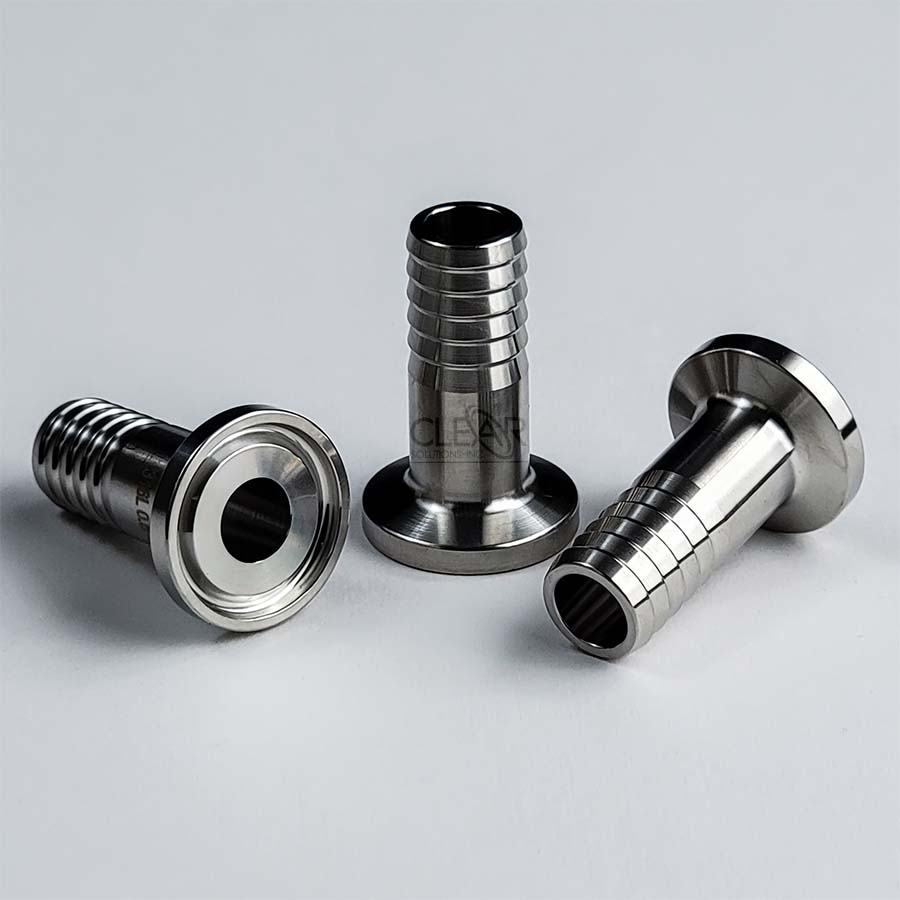 Tri-Clamp to Hose Barb Adapters